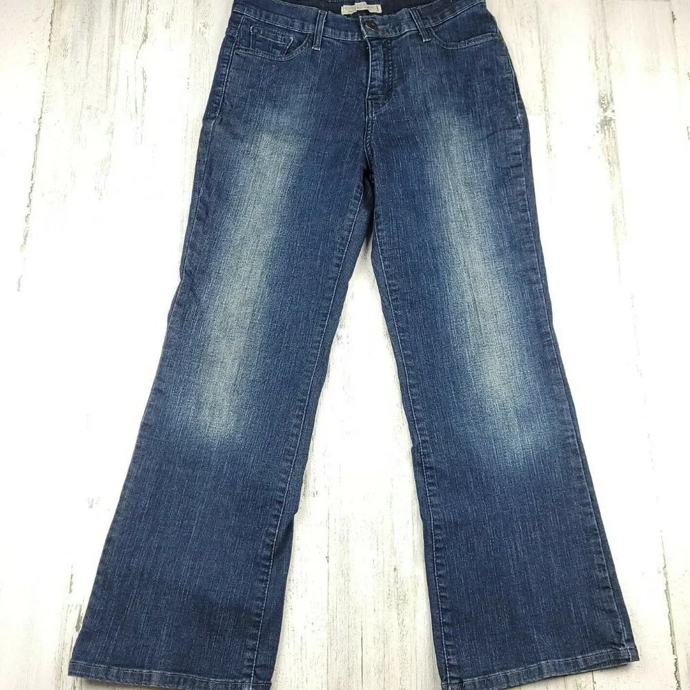 WOMENS LEVIS 512 PERFECTLY SLIMMING BOOTCUT JEANS SIZE 12M (29x28) EUC